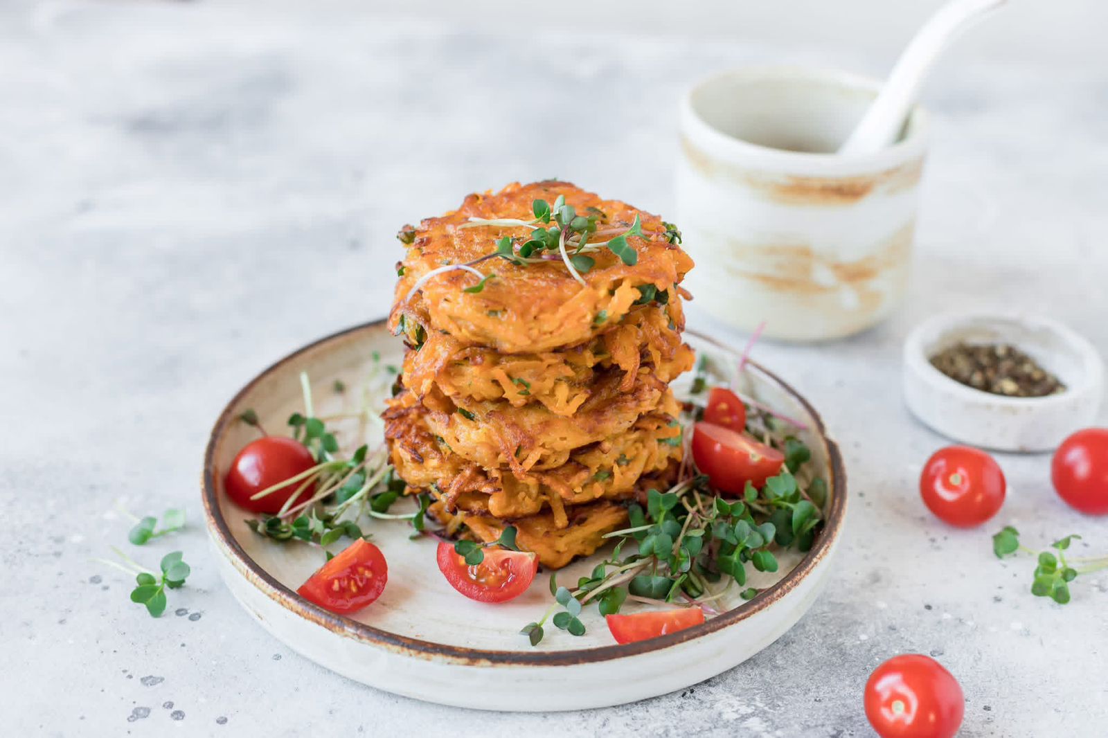 Bowl of fresh nutrient-dense microgreens ready for consumption